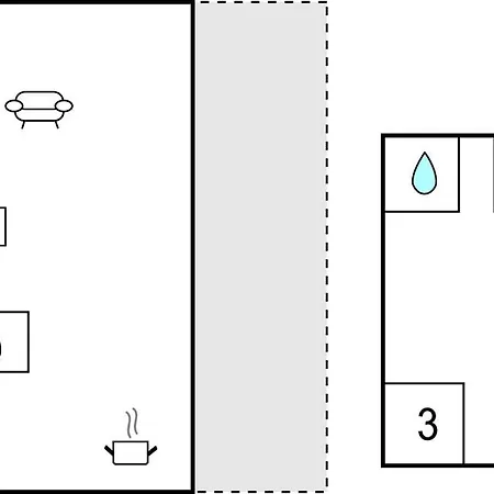 3 Bedroom Beautiful In Casa de Férias *